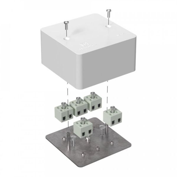 Коробка огнестойкая для кабель-канала 40-0460-FR2.5-10 Е15-Е60 (латунь) RAL9003 85х85х45 (44 шт/кор) Коробка огнестойкая для кабель-канала 40-0460-FR2.5-10 Е15-Е60 (латунь) RAL9003 85х85х45 (44 шт/кор)