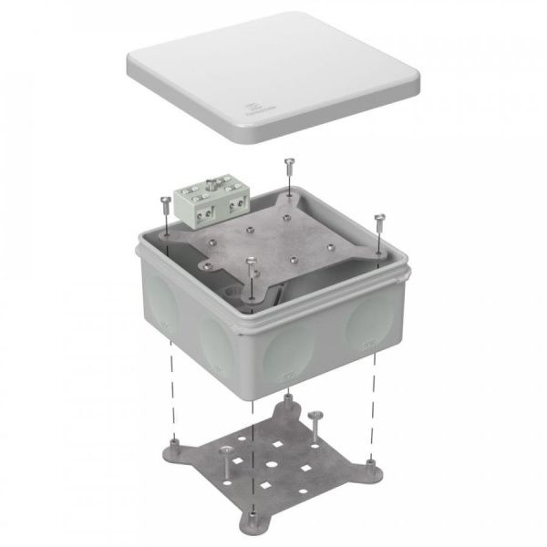 Коробка огнестойкая разветвительная для о/п двухкомпонентная 60-0300-FR6.0-4-2-Р Е15-Е60 RAL7035 100х100х50 (14 шт/кор) Коробка огнестойкая разветвительная для о/п двухкомпонентная 60-0300-FR6.0-4-2-Р Е15-Е60 RAL7035 100х100х50 (14 шт/кор)