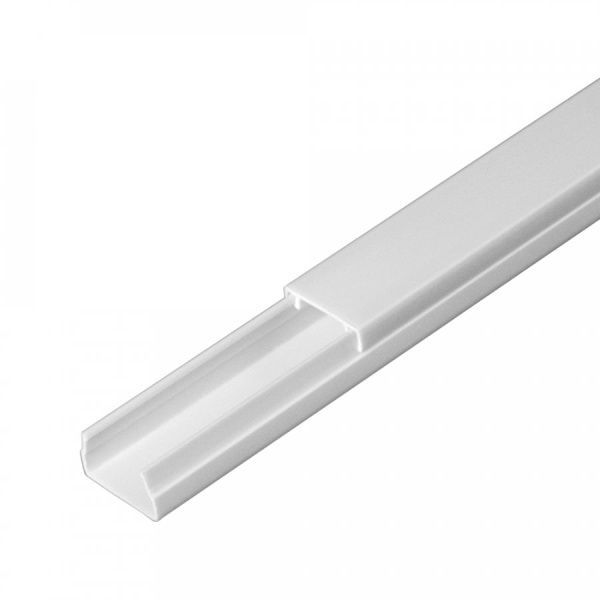 Кабель-канал белый 2-й замок 15х10 мм (234м/уп) Кабель-канал белый 2-й замок 15х10 мм (234м/уп)