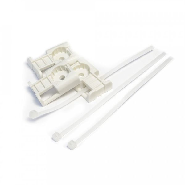 Комплекты крепления площадка для прямого монтажа белая со стяжкой 2,5х100 мм (100шт/1500шт уп/кор) Комплекты крепления площадка для прямого монтажа белая со стяжкой 2,5х100 мм (100шт/1500шт уп/кор)