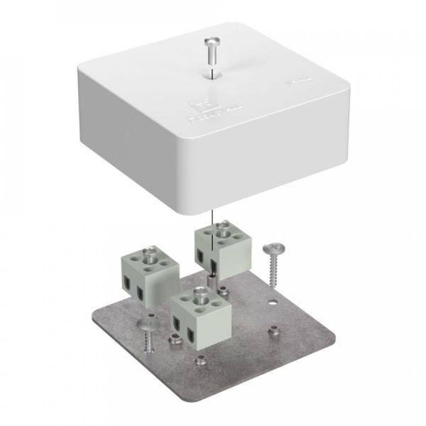 Коробка огнестойкая для кабель-канала 40-0450-FR2.5-6 Е15-Е120 RAL9003 75х75х30 (87 шт/кор) Коробка огнестойкая для кабель-канала 40-0450-FR2.5-6 Е15-Е120 RAL9003 75х75х30 (87 шт/кор)