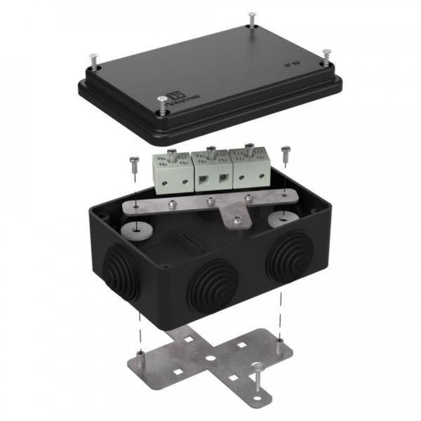 Коробка огнестойкая для о/п 40-0340-FR6.0-6 Е15-Е120 RAL9005 120х80х50 (20 шт/кор) Коробка огнестойкая для о/п 40-0340-FR6.0-6 Е15-Е120 RAL9005 120х80х50 (20 шт/кор)