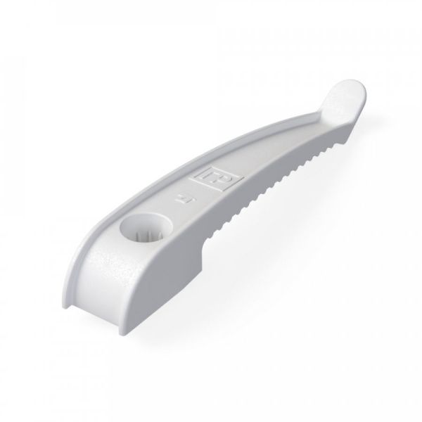 Держатель круглого кабеля односторонний для прямого монтажа на 8 мест белый (20шт/240шт уп/кор) Держатель круглого кабеля односторонний для прямого монтажа на 8 мест белый (20шт/240шт уп/кор)