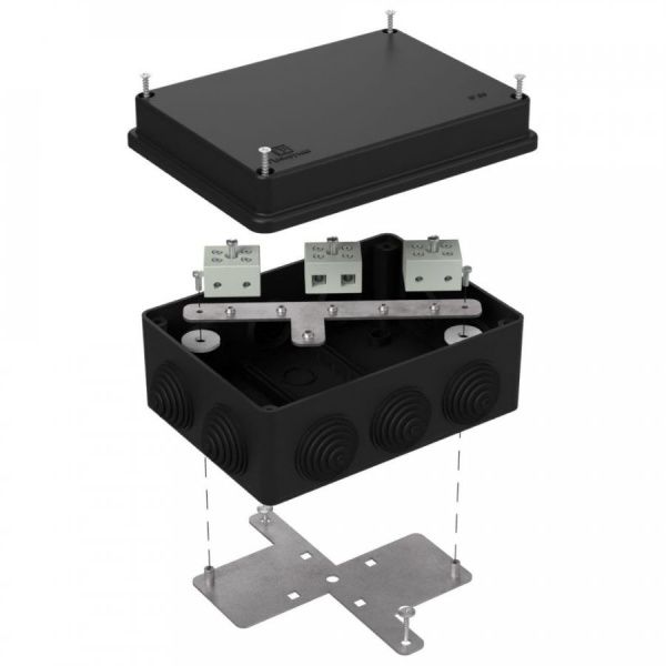 Коробка огнестойкая для о/п 40-0310-FR10.0-6 Е15-Е120 RAL9005 150х110х70 (6 шт/кор) Коробка огнестойкая для о/п 40-0310-FR10.0-6 Е15-Е120 RAL9005 150х110х70 (6 шт/кор)