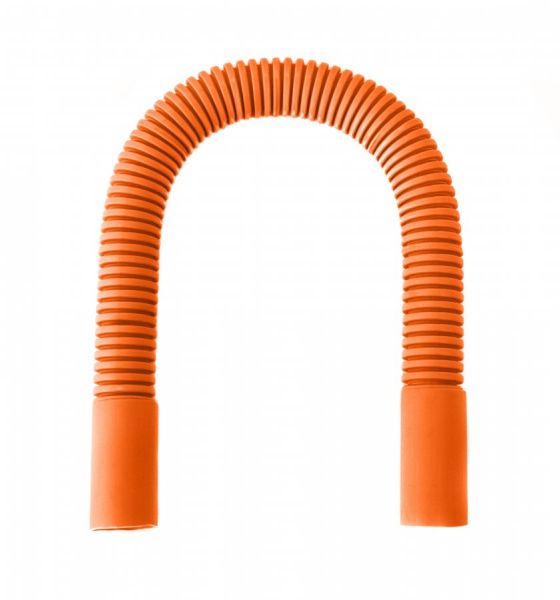 Поворот гибкий гофрированный универсальный оранжевый d32 мм (5шт/60шт уп/кор) Поворот гибкий гофрированный универсальный оранжевый d32 мм (5шт/60шт уп/кор)