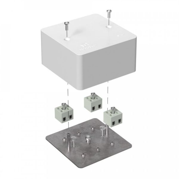 Коробка огнестойкая для кабель-канала 40-0460-FR2.5-6 Е15-Е60 (латунь) RAL9003 85х85х45 (44 шт/кор) Коробка огнестойкая для кабель-канала 40-0460-FR2.5-6 Е15-Е60 (латунь) RAL9003 85х85х45 (44 шт/кор)