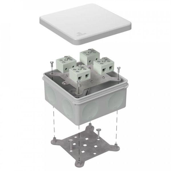Коробка огнестойкая для о/п двухкомпонентная 60-0300-FR10.0-8 Е15-Е120 RAL7035 100х100х50 (14 шт/кор) Коробка огнестойкая для о/п двухкомпонентная 60-0300-FR10.0-8 Е15-Е120 RAL7035 100х100х50 (14 шт/кор)