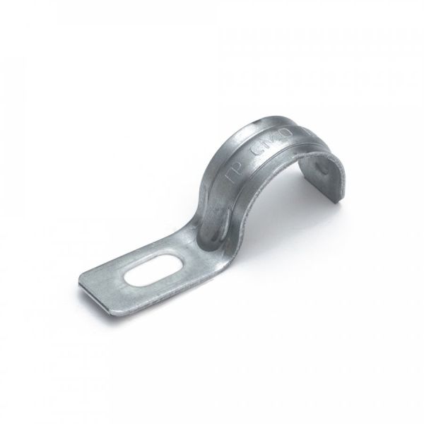 Скоба металлическая однолапковая усиленная противопожарная СМОУ d19-20 мм (100шт/1200шт уп/кор) Скоба металлическая однолапковая усиленная противопожарная СМОУ d19-20 мм (100шт/1200шт уп/кор)