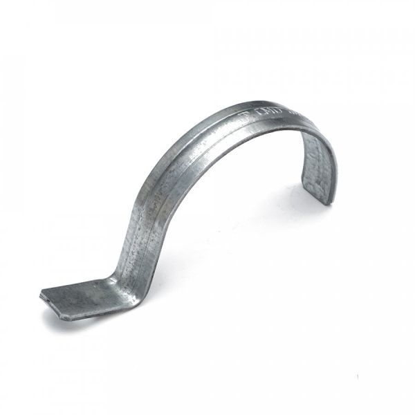 Скоба металлическая однолапковая СМО d60-63 мм для монтажного пистолета (без отверстий) (50шт/350шт уп/кор) Скоба металлическая однолапковая СМО d60-63 мм для монтажного пистолета (без отверстий) (50шт/350шт уп/кор)