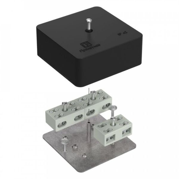 Коробка огнестойкая разветвительная для кабель-канала 40-0450-FR6.0-4-6-Р Е15-Е60 RAL9005 75х75х30 (87 шт/кор) Коробка огнестойкая разветвительная для кабель-канала 40-0450-FR6.0-4-6-Р Е15-Е60 RAL9005 75х75х30 (87 шт/кор)