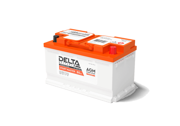 DELTA START MASTER 80 Ah AGM DELTA START MASTER 80 Ah AGM