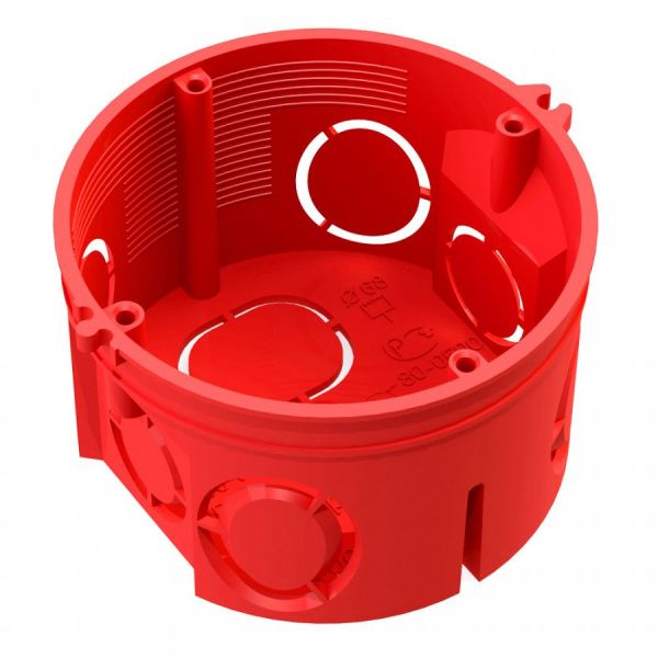 Коробка установочная 80-0501 безгалогенная (HF) 68х42 без соединителя (245шт/кор) Коробка установочная 80-0501 безгалогенная (HF) 68х42 без соединителя (245шт/кор)