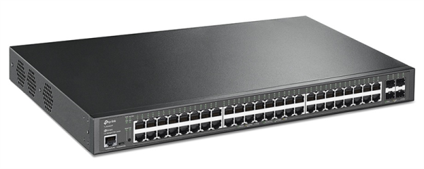 TP-Link SG3452XP, Omada™ 48-Port Gigabit and 4-Port 10GE SFP+ L2+ Managed Switch with 48-Port PoE+ TP-Link SG3452XP, Omada™ 48-Port Gigabit and 4-Port 10GE SFP+ L2+ Managed Switch with 48-Port PoE+