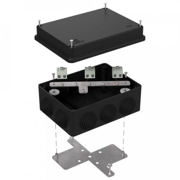 Коробка огнестойкая для о/п 40-0310-FR1.5-6 Е15-Е120 RAL9005 150х110х70 (6 шт/кор) Коробка огнестойкая для о/п 40-0310-FR1.5-6 Е15-Е120 RAL9005 150х110х70 (6 шт/кор)