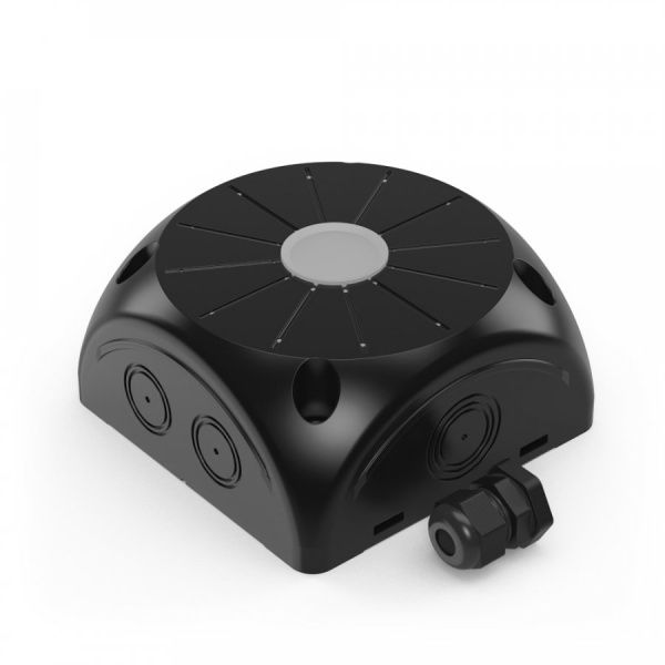 Коробка распределительная 60-0500-9005-КВ для видеокамер двухкомпонентная безгалогенная (HF) чёрная 100х100х50 с кабельным вводом Коробка распределительная 60-0500-9005-КВ для видеокамер двухкомпонентная безгалогенная (HF) чёрная 100х100х50 с кабельным вводом