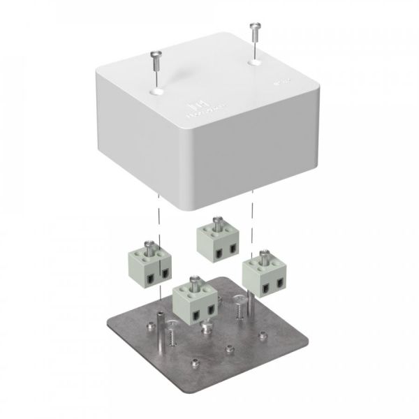 Коробка огнестойкая для кабель-канала 40-0460-FR2.5-8 Е15-Е120 RAL9003 85х85х45 (44 шт/кор) Коробка огнестойкая для кабель-канала 40-0460-FR2.5-8 Е15-Е120 RAL9003 85х85х45 (44 шт/кор)