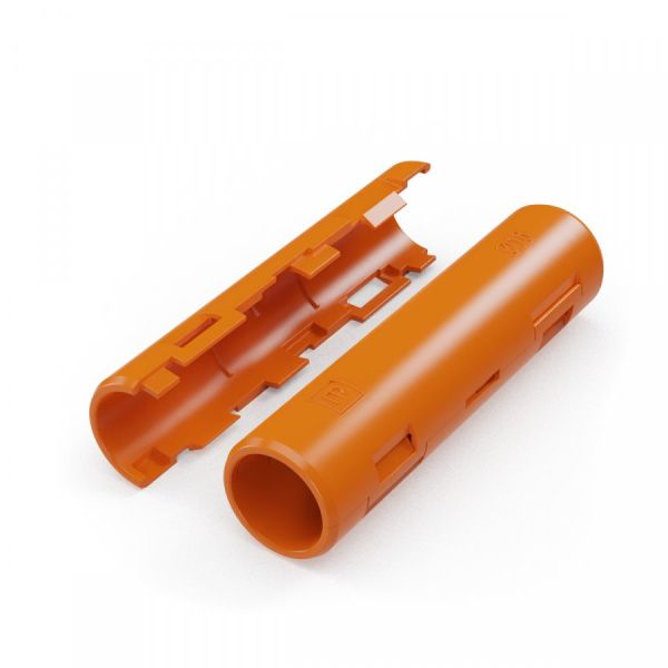 Муфта разборная d16 мм оранжевая (10шт/500шт уп/кор) Муфта разборная d16 мм оранжевая (10шт/500шт уп/кор)