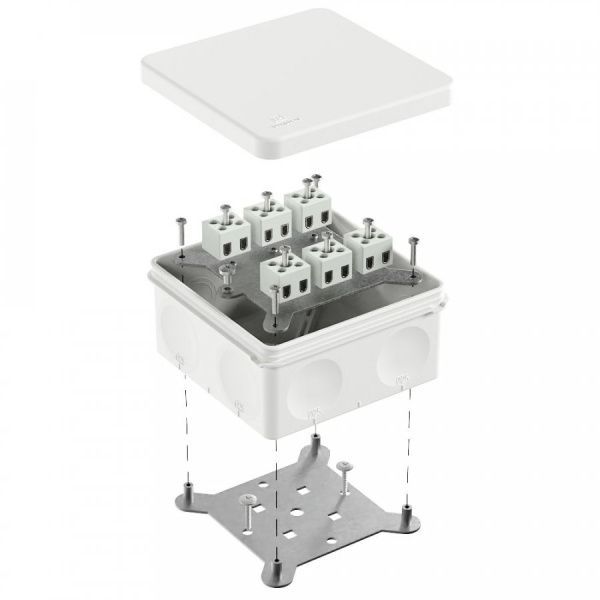 Коробка огнестойкая для о/п двухкомпонентная 60-0300-FR2.5-12 Е15-Е120 RAL9003 100х100х50 (14 шт/уп) Коробка огнестойкая для о/п двухкомпонентная 60-0300-FR2.5-12 Е15-Е120 RAL9003 100х100х50 (14 шт/уп)