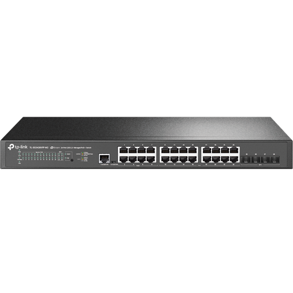 TP-Link SG3428XPP-M2, Omada™ 24-Port 2.5GBASE-T and 4-Port 10GE SFP+ L2+ Managed Switch with 16-Port PoE+ & 8-Port PoE++ TP-Link SG3428XPP-M2, Omada™ 24-Port 2.5GBASE-T and 4-Port 10GE SFP+ L2+ Managed Switch with 16-Port PoE+ & 8-Port PoE++