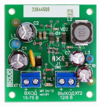 Модуль преобразователя Болид МП 24/12 В исп.01 Модуль преобразователя Болид МП 24/12 В исп.01
