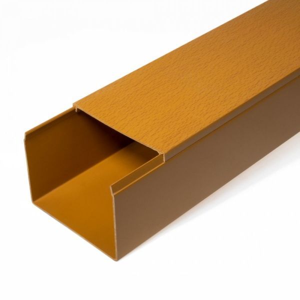 Кабель-канал бук 2-й замок 60х60 мм (12м/уп)