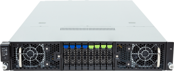 Gigabyte Server Platform G294-Z43 / 2U / 2xAMD (9004/9005) / 2xHS /24xDIMM / 4xSFF NVME/SAS/SATA + 4xSFF SATA/SAS / 16xGPUs SS /2x10GbE / 16xFHFL + 2xLP / 2x3000W / Rails