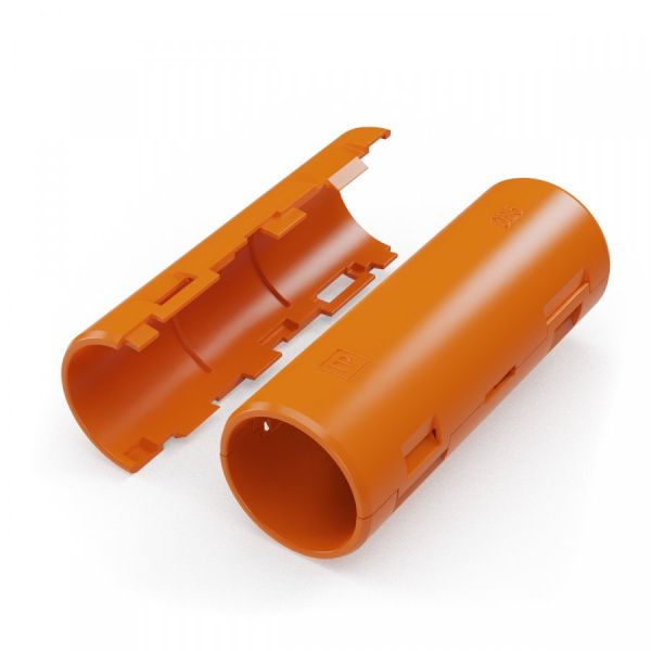 Муфта разборная d25 мм оранжевая (5шт/300шт уп/кор)