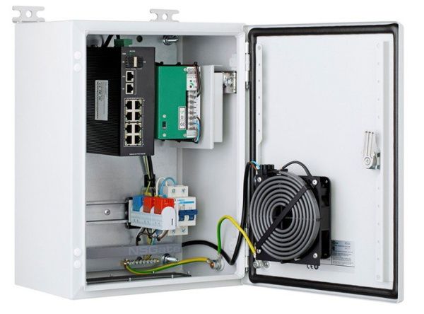 Уличные шкафы для систем видеонаблюдения NSBox-282H