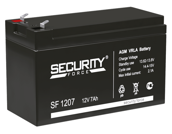Delta Аккумуляторная батарея для ОПС SF 1207 (12V/7.0Ah)