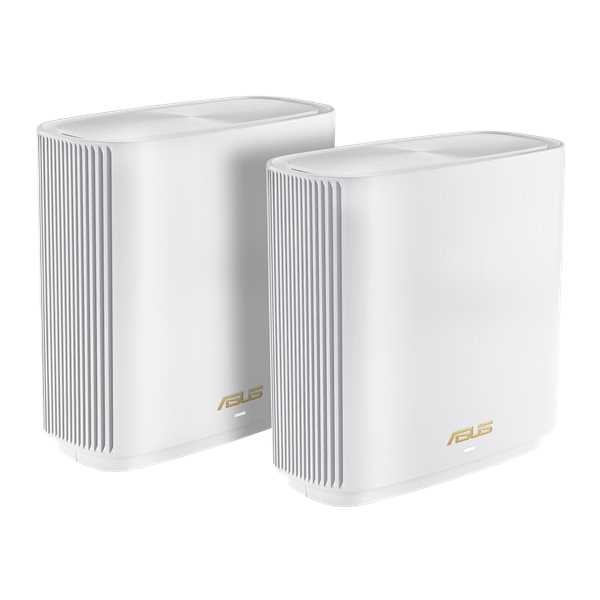 ASUS XT9 (W-2-PK) // AX7800 // 2 pack  // 574 + 4804Mbps, 2,4 + 5 gGz, white