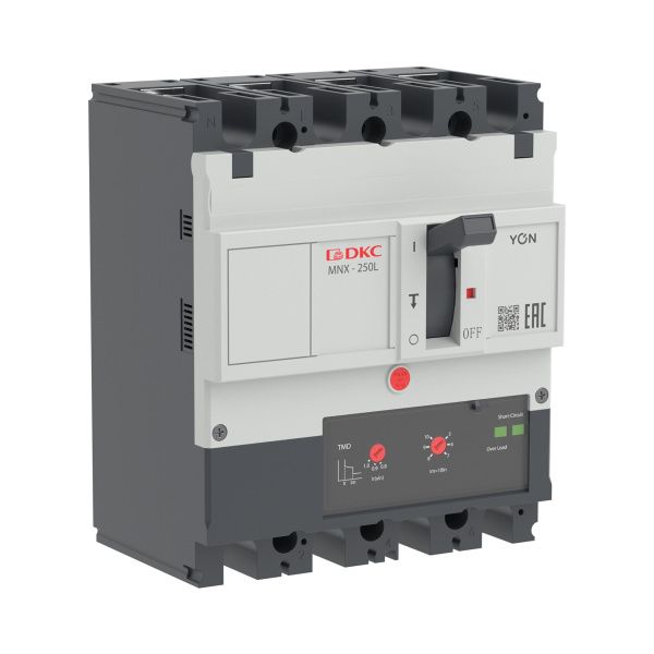Авт. выкл. YON pro MNX250L 4P 200A 70kA при AC415V расц. TMD