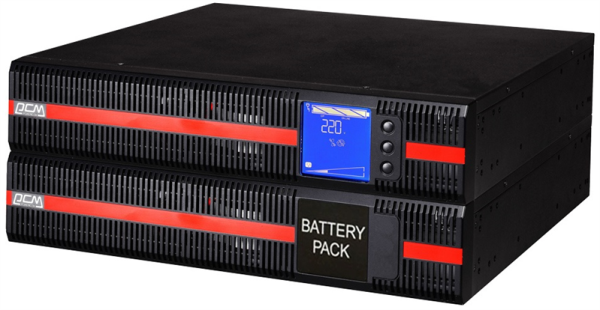 Powercom MACAN, On-Line, Power Module, 6000VA/6000W, Rack/Tower, Hardware, LCD, Serial+USB, SmartSlot, without batteries, compatible with BAT with PDU (1384845)