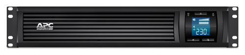 APC Smart-UPS C 2000VA/1300W 2U RackMount, 230V, Line-Interactive, LCD, Out: 6xC13, 1 year warranty