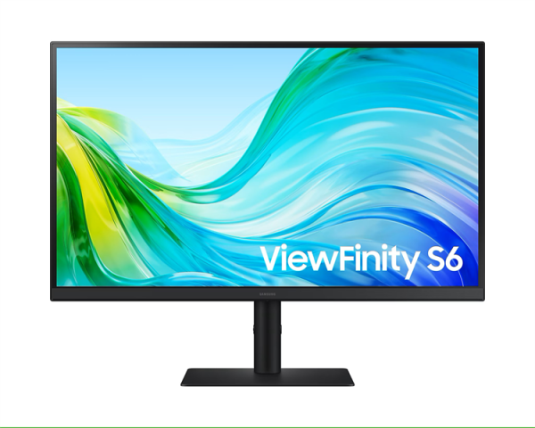 Samsung 27" ViewFinity S6 S61F S27F610EAI IPS LED 16:9 2560x1440x100Hz 5ms 300cd 1000:1 178/178 2*HDMI DP HAS Tilt Pivot Swivel VESA Black