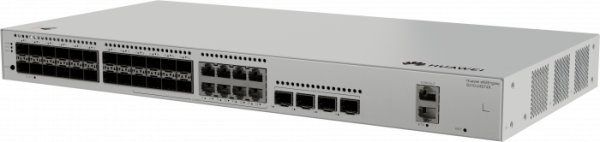 HUAWEI eKit S310-24ST4X (L2+, 24*GE SFP ports, 8 of which are dual-purpose 10/100/1000 or SFP, 4*10GE SFP+ ports, built-in AC power)