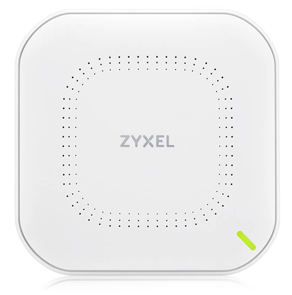 Точка доступа Zyxel NebulaFlex NWA90AX PRO, WiFi 6, 802.11a/b/g/n/ac/ax (2,4 и 5 ГГц), MU-MIMO, антенны 3x3, до 575+2400 Мбит/с, 1xLAN 2.5GE, PoE, защита от 4G/5G, БП в комплекте