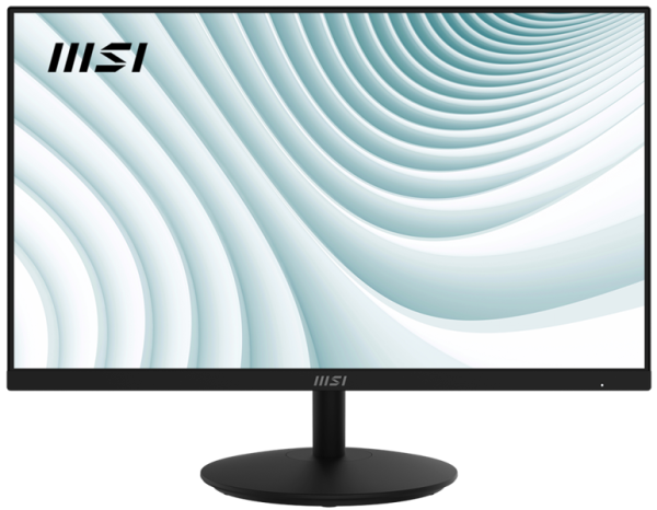 MSI PRO MP242A 23.8" 16:9 FHD(1920x1080) IPS Flat,1ms(MPRT),1000:1,100M:1,300nit,178/178,HDMI 1.4,DP 1.2,VGA(D-Sub),Speaker,Tilt,VESA,100Hz,Black,1y war-ty