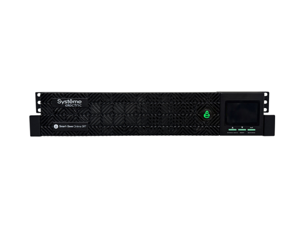 Systeme Electric Smart-Save Online SRT, 1500VA/1500W, On-Line, Extended-run, Rack 2U(Tower convertible), LCD, Out: 8xC13, 1xC19, SNMP Intelligent Slot, USB, RS-232, Dry contact