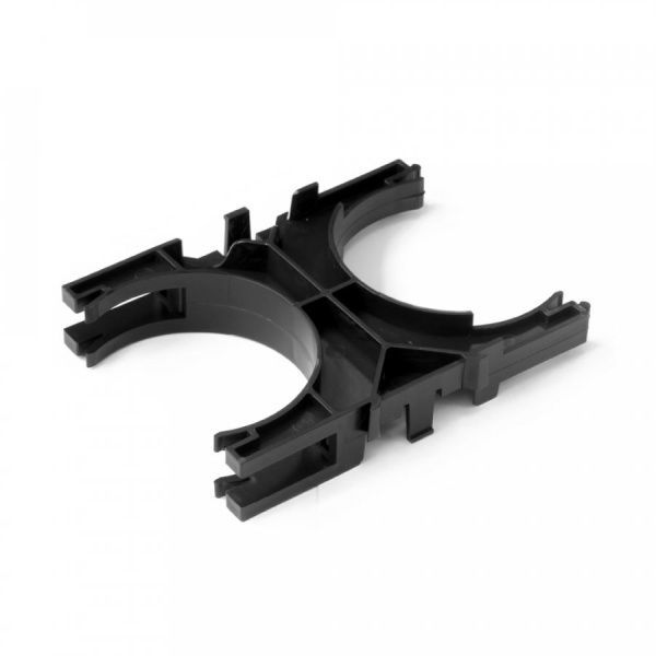 Кластер для двустенных труб d90 мм наборный, двухсторонний (1шт/уп)