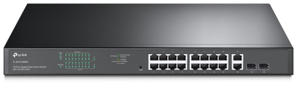 TP-Link TL-SG1218MPE, 18-Port Gigabit Easy Smart Switch with 16-Port PoE+