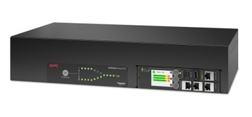 APC Rack Automatic Transfer Switch, 2U, 32A, 230V, 2 IEC 309 IN, 16 C13, 2 C19 OUT, 50/60 Hz (rep. AP4424, AP7724)