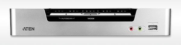 ATEN 4-Port USB HDMI/Audio KVMP™ Switch