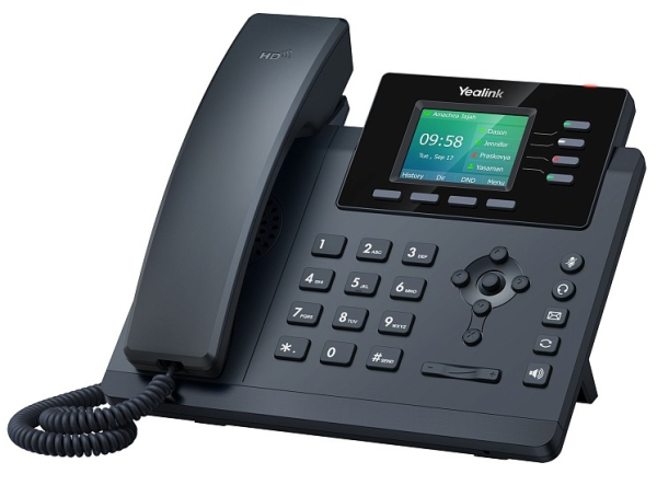YEALINK SIP-T34W, 4 аккаунта, Wi-Fi, USB, 2.4" цветной LCD-экран 2.4" 320х240, PoE, GigE, БП в компл.шт