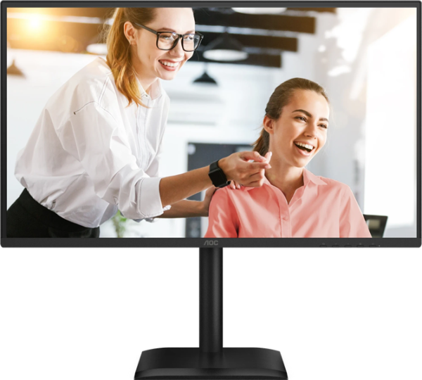 27" AOC 2560x1440 WLED 16:9 IPS 350cd, 1500:1, 20M:1, 4ms, 178°/178°, HDMI, DP,  120Hz, Speakers, Tilt, Height, Swivel, Pivot, VESA, Internal, Black, 3y