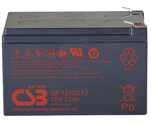 CSB Аккумуляторная батарея для ИБП (12V/12Ah)