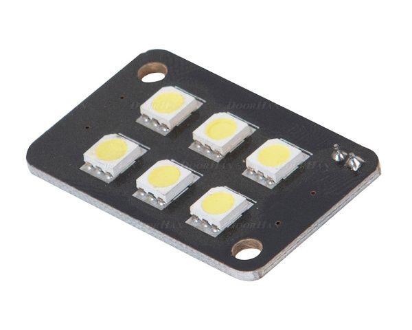 DOORHAN Светодиодная лампа, PCB_LEDПА/Black/V.1.1