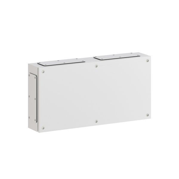 Корпус клеммный металлический SDE ВxШxГ 600x300x120 мм с фланцами, IP66
