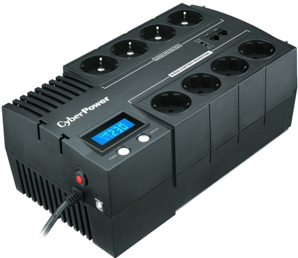 Cyberpower BR1000ELCD Line-Interactive 1000VA/600W USB/RJ11/45 (4+4 EURO)