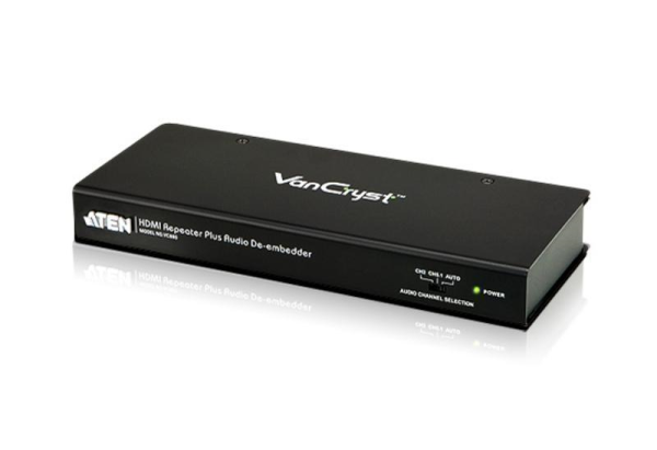 ATEN HDMI REPEATER PLUS AUDIO DE-EMBEDDER