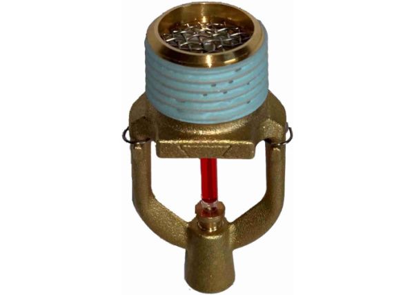Ороситель спринклерный тонкораспыленной воды  СВS0-ПНд 0,120-R1/2/P141.В3- "Бриз-9/К23" - металлик (RAL 9006), с резьбовым герметиком